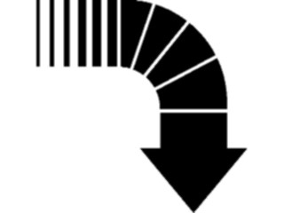 Sticker Custom Preview Image #028960 Arrows Arrow1042