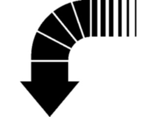 Sticker Custom Preview Image #028964 Arrows Arrow1046