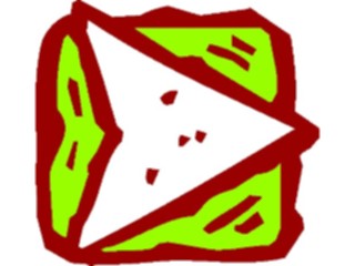 Sticker Custom Preview Image #028986 Arrows Arrow1068