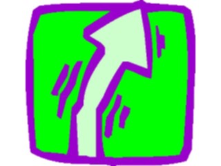 Sticker Custom Preview Image #029003 Arrows Arrow1085
