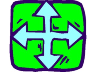 Sticker Custom Preview Image #029011 Arrows Arrow1093