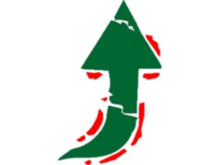 Sticker Custom Preview Image #029030 Arrows Arrow1112