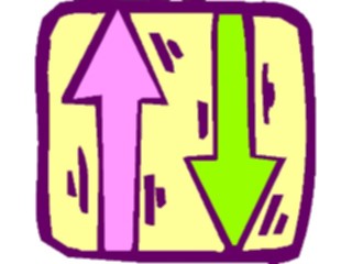 Sticker Custom Preview Image #029033 Arrows Arrow1115
