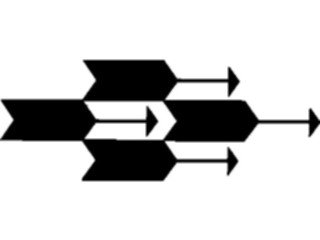 Sticker Custom Preview Image #029100 Arrows Arrow1182