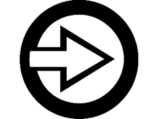 Sticker Custom Preview Image #029134 Arrows Arrow1216