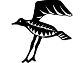 Sticker Custom Preview Image #029205 Art Design Cave Art Bird02