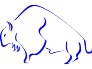 Sticker Custom Preview Image #029219 Art Design Cave Art Bison03