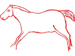 Sticker Custom Preview Image #029337 Art Design Cave Art Horse1