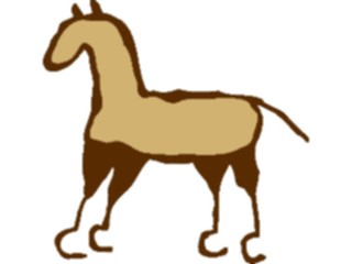 Sticker Custom Preview Image #029344 Art Design Cave Art Horse8