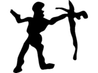 Sticker Custom Preview Image #029405 Art Design Cave Art Shooter