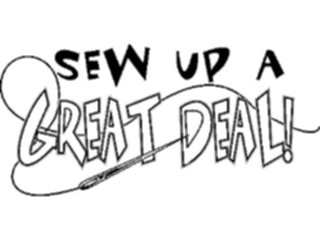 Sticker Custom Preview Image #029520 Art Design Crafts Sew Upa Great Deal