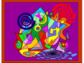 Sticker Custom Preview Image #029584 Art Design Fine Art Abstract Painting22