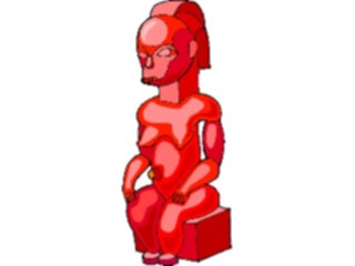 Sticker Custom Preview Image #029604 Art Design Fine Art Abstract Sculpture2