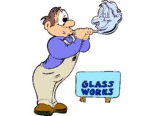 Sticker Custom Preview Image #029699 Art Design Fine Art Glass Blower2