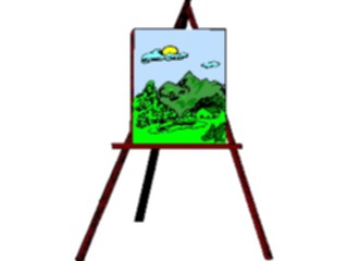 Sticker Custom Preview Image #029729 Art Design Fine Art Painting Landscape3