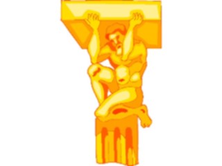 Sticker Custom Preview Image #029736 Art Design Fine Art Sculpted Column1