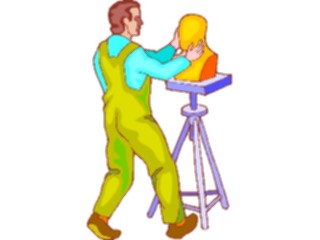 Sticker Custom Preview Image #029742 Art Design Fine Art Sculptor04