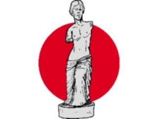 Sticker Custom Preview Image #029758 Art Design Fine Art Statue05