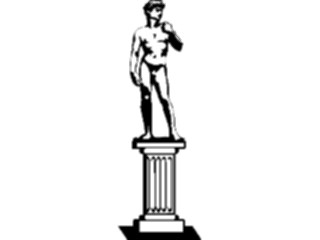 Sticker Custom Preview Image #029776 Art Design Fine Art Statueof David