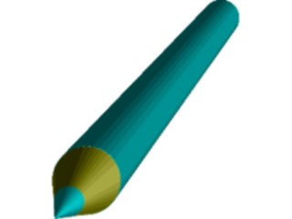 Sticker Custom Preview Image #029831 Art Design Supplies Equipment Colored Pencil Blue1