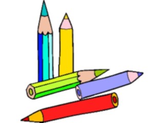 Sticker Custom Preview Image #029841 Art Design Supplies Equipment Colored Pencils02