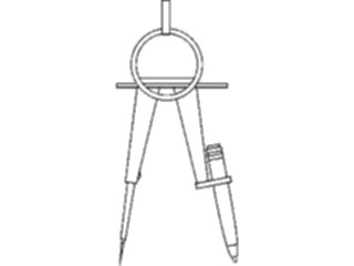 Sticker Custom Preview Image #029861 Art Design Supplies Equipment Compass03