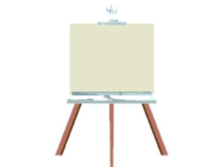 Sticker Custom Preview Image #029928 Art Design Supplies Equipment Easel06