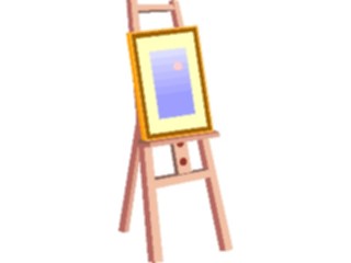 Sticker Custom Preview Image #029930 Art Design Supplies Equipment Easel08