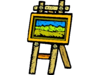 Sticker Custom Preview Image #029932 Art Design Supplies Equipment Easel10