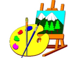 Sticker Custom Preview Image #030029 Art Design Supplies Equipment Painting