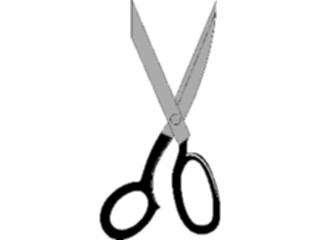 Sticker Custom Preview Image #030091 Art Design Supplies Equipment Scissors1