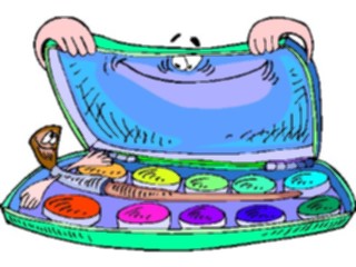 Sticker Custom Preview Image #030152 Art Design Supplies Equipment Watercolors4