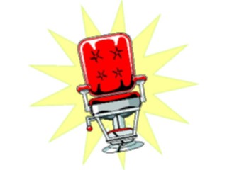 Sticker Custom Preview Image #031185 Beauty Barber Chair4