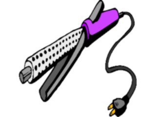 Sticker Custom Preview Image #031233 Beauty Curling Iron3