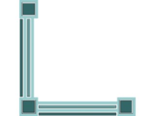 Sticker Custom Preview Image #032138 Borders Corners Corner0496