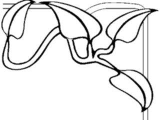 Sticker Custom Preview Image #032200 Borders Corners Corner0558