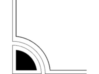 Sticker Custom Preview Image #032206 Borders Corners Corner0564