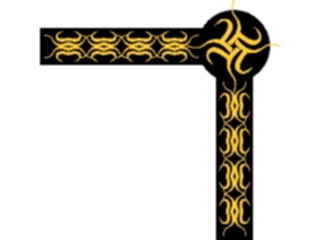 Sticker Custom Preview Image #032373 Borders Corners Corner0731