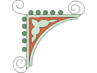 Sticker Custom Preview Image #032706 Borders Corners Corner1064