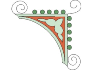 Sticker Custom Preview Image #032707 Borders Corners Corner1065