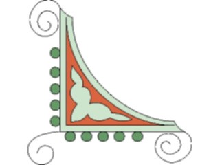 Sticker Custom Preview Image #032708 Borders Corners Corner1066