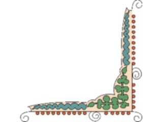 Sticker Custom Preview Image #032713 Borders Corners Corner1071