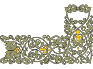 Sticker Custom Preview Image #032741 Borders Corners Corner1099