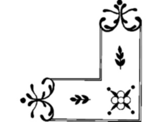 Sticker Custom Preview Image #032883 Borders Corners Corner1241