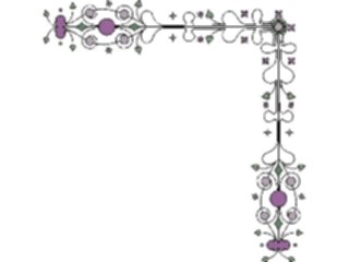 Sticker Custom Preview Image #033005 Borders Corners Corner1363