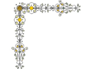 Sticker Custom Preview Image #033008 Borders Corners Corner1366