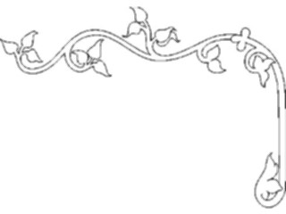 Sticker Custom Preview Image #033017 Borders Corners Corner1375