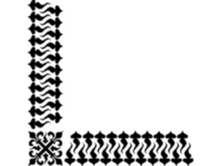 Sticker Custom Preview Image #033026 Borders Corners Corner1384