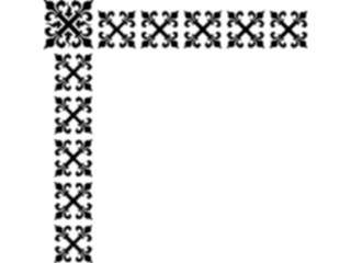 Sticker Custom Preview Image #033032 Borders Corners Corner1390