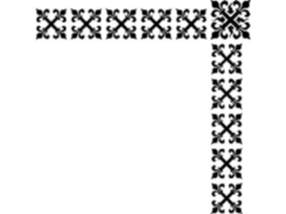 Sticker Custom Preview Image #033033 Borders Corners Corner1391